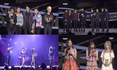 Big Bang va EXO am giai lon tai MAMA 2015