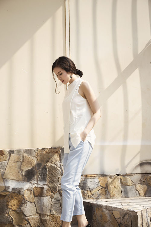 Trong cuộc sống, nữ MC là người ưa sự thẳng thắn, chân thành.