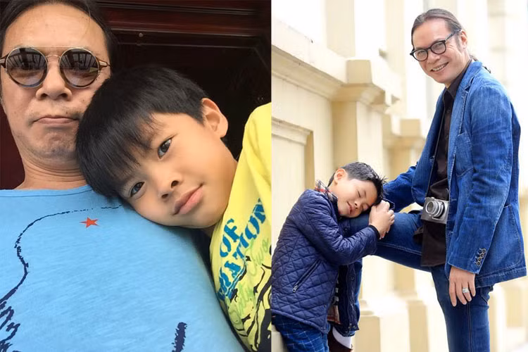 Trần Bờm cũng rất thân thiết với bố. Cả hai bố con đạo diễn Trần Lực lúc nào cũng quấn quýt bên nhau.