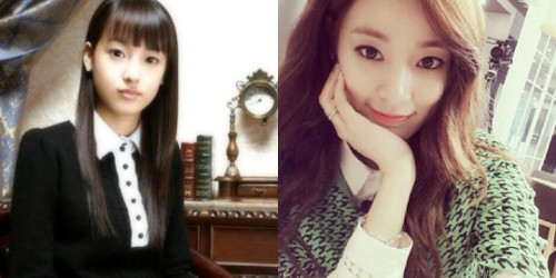  Lee Joo Yeon. Những bức ảnh thời học sinh của Joo Yeon đã khiến fans của cô nàng cảm thấy vô cùng thích thú. Thành viên nhóm nhạc thần tượng After School từ bé đến giờ không có gì thay đổi mấy. Cô nàng vẫn giữ được vẻ đẹp trong sáng và đôi mắt to tròn dễ thương.