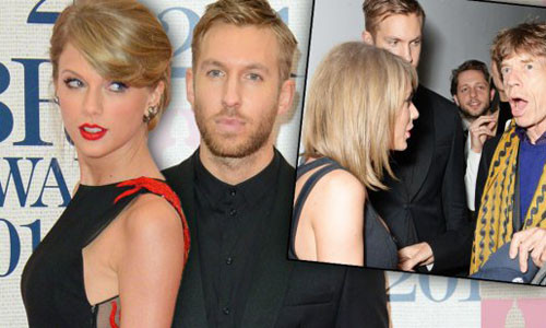 Ngày 25/2/2015, Calvin Harris gặp ca sĩ Taylor Swift tại một bữa tiệc của Universal ngay sau lễ trao giải BRIT Awards. Cặp đôi đã dành nhiều phút nói chuyện về âm nhạc, tán tỉnh nhau và lập tức không dời nhau nửa bước ở khu vực VIP của bữa tiệc. Sau đó, họ còn nắm tay nhau ra sàn nhảy trong điệu nhạc của ca khúc "99 Problems" của Jay Z.