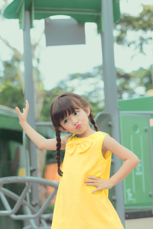 Sự ngây thơ của Chiko giúp người đẹp thấy thoải mái và có thêm động lực trong công việc