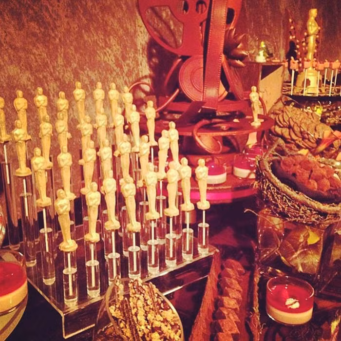 Socola Oscar được coi là món tráng miệng tuyệt vời nhất trong tiệc Oscar 2015.