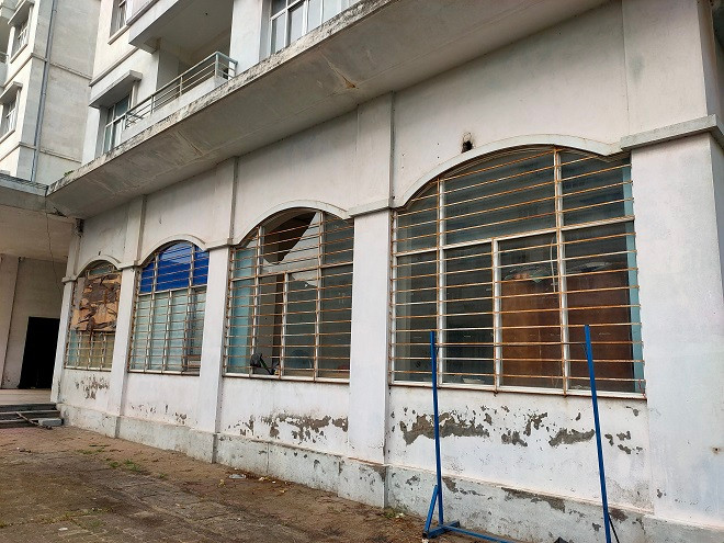 Nhiều hạng mục trong 3 tòa nhà này đã xuống cấp nghiêm trọng theo thời gian. 