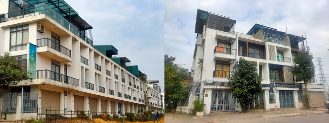 Muôn hình vạn trạng kiểu cơi nới “chuồng cọp” tại Khu đô thị Ao Sào. 