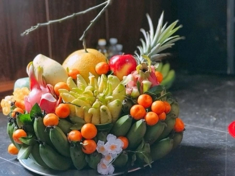 Loai qua khong the thieu tren mam ngu qua ngay Tet