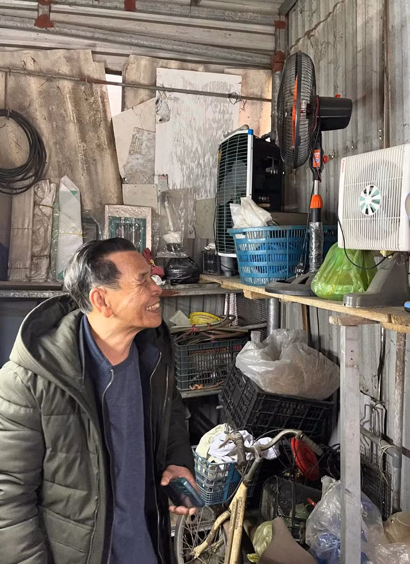 Cụ ông U85 "hô biến" đồ cũ thành sản phẩm "có 1 không 2" - Hình 11 Cu ong U85