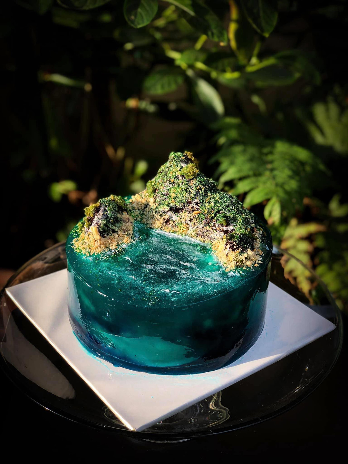  Chiếc bánh "biển đảo" đẹp mê mẩn được làm từ bánh cookie đang gây sốt cộng đồng mạng.