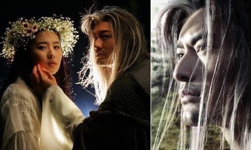 Dương Quá do Huỳnh Hiểu Minh thủ vai cũng yêu thích kiểu này.