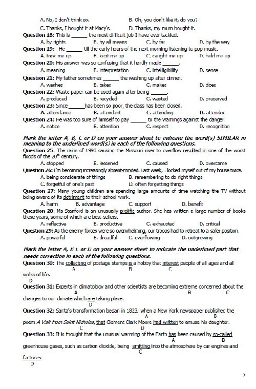 De thi minh hoa THPT quoc gia 2015 mon Tieng Anh-Hinh-2