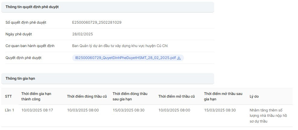 Xay moi tru so khoi doan the huyen Cu Chi: Cuoc dua cua 2 nha thau