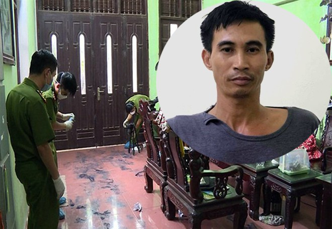 Tại cơ quan Công an, Tráng khai nhận, tối 17/8, nghi phạm đột nhập vào nhà anh Trường để thực hiện hành vi trộm cắp. Do bị phát hiện, Tráng đã sử dụng dao bầu, loại có chuôi gỗ, lưỡi dao nhọn, do Tráng mang theo, đâm nhiều nhát vào người anh Trường, chị Hoa khiến cả hai vợ chồng tử vong. Tại hiện trường, anh Trường chết trong phòng ngủ ở tầng 1 với nhiều vết thương trên người; chị Hoa bị thương nặng được gia đình đưa đi cấp cứu nhưng đến 8h cùng ngày nạn nhân đã tử vong.