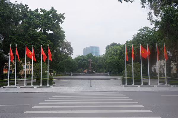 Các điểm di tích lịch sử đóng cửa để phòng chống dịch.