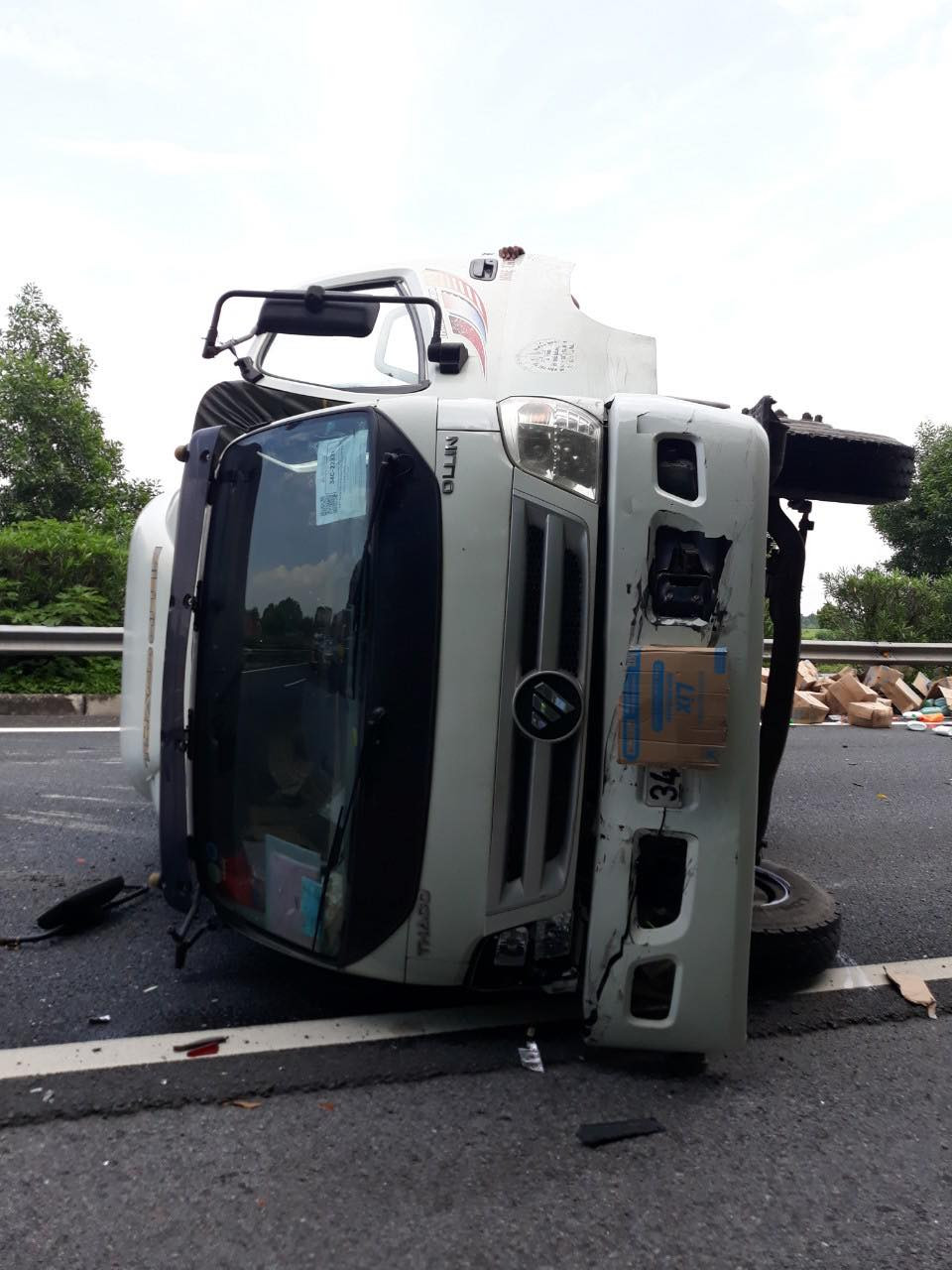 Hậu quả, 1 người tử vong tại chỗ, 1 người bị thương nặng.