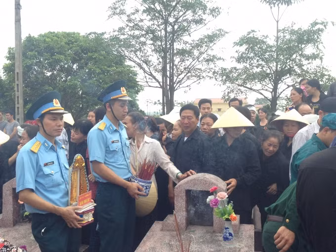 Sự ra đi của Liệt sĩ Thượng uý Đặng Đình Duy là sự mất mát lớn của gia đình và đồng đội.