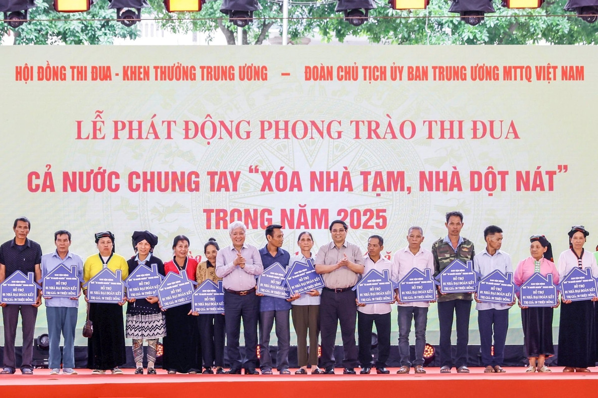 Chương trình phát động ủng hộ xóa nhà tạm, nhà dột nát trên cả nước Chuong trinh phat dong ung ho xoa nha tam, nha dot nat tren ca nuoc