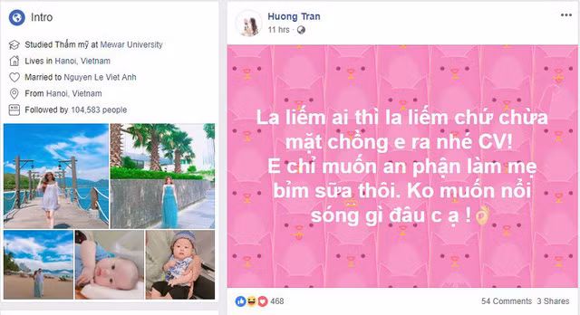 Hành động thả thính, mập mờ của Quế Vân khiến vợ Việt Anh nổi đóa. Cô lên tiếng dằn mặt người "ve vãn" chồng của mình.