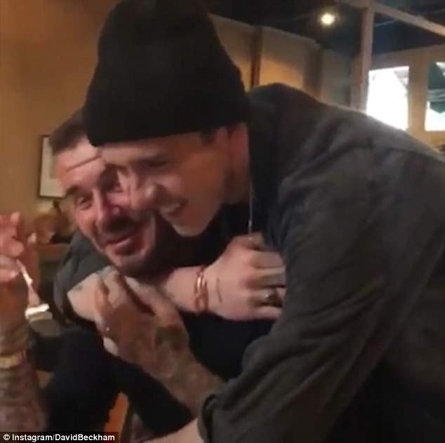 Biểu cảm của David khiến nhiều người thích thú.