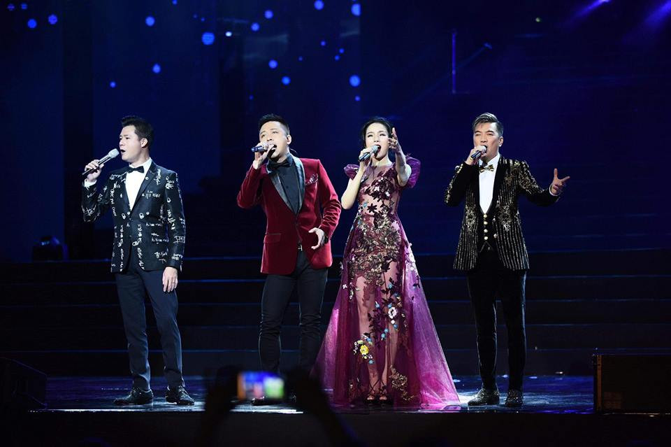 Trước đó (28/10), dù tổ chức ở không gian rộng lớn với gần 4000 chỗ ngồi nhưng live-conert của Lệ Quyên vẫn "cháy" vé từ rất sớm. Ảnh: FBNV.