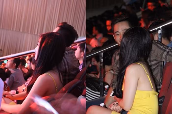 Nữ ca sĩ còn từng vướng tin đồn hẹn hò với người mẫu - diễn viên Duy Phương. Cả hai bị bắt gặp có những cử chỉ thân mật nơi đông người.