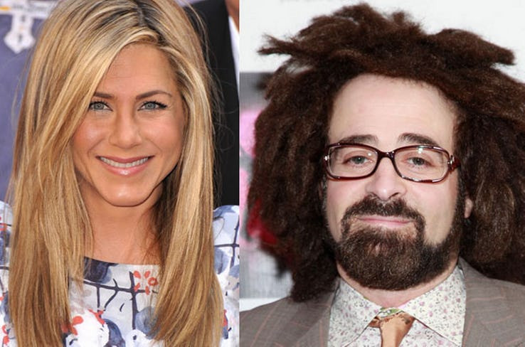 Theo Website the Celebuzz.com, Jen đã từng hẹn hò với chàng ca sĩ nhạc rock nổi tiếng Adam Duritz. Ảnh: Mirror