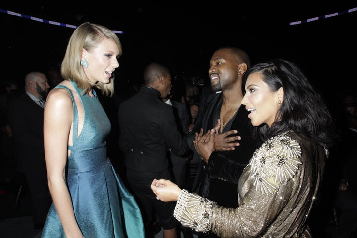 Taylor Swift thực sự không vừa lòng với Kanye - chồng của Kim Kardashian.