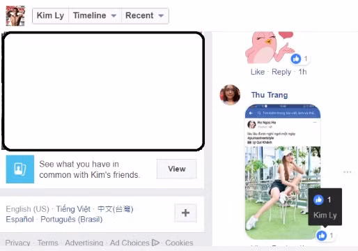 Khi fan đăng bức ảnh mới này của Hà Hồ vào trang cá nhân của Kim Lý, nam diễn viên đã không ngần ngại nhấn nút "Like" cho bức ảnh.