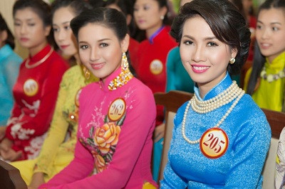 Phan Thị Mơ cũng là thí sinh "nhẵn mặt" trong các đấu trường nhan sắc.
