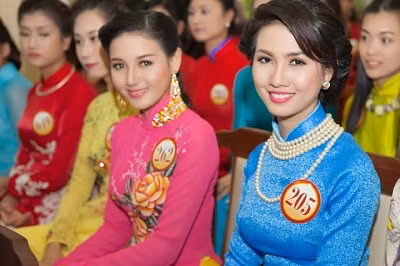 Phan Thị Mơ cũng là thí sinh "nhẵn mặt" trong các đấu trường nhan sắc.