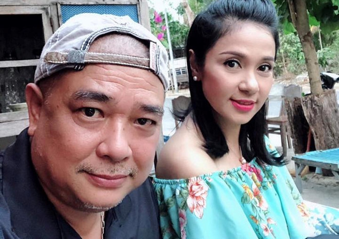 Việt Trinh và Lê Tuấn Anh gặp lại sau nhiều năm.