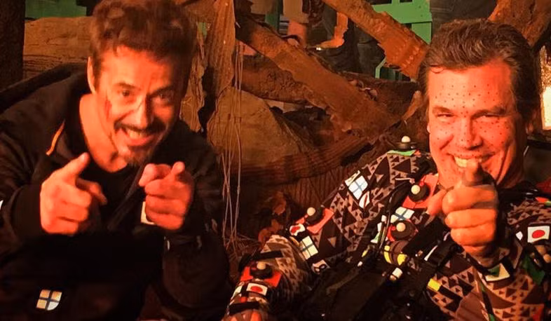 Khi Iron man và siêu ác nhân Thanos cùng chụp ảnh.