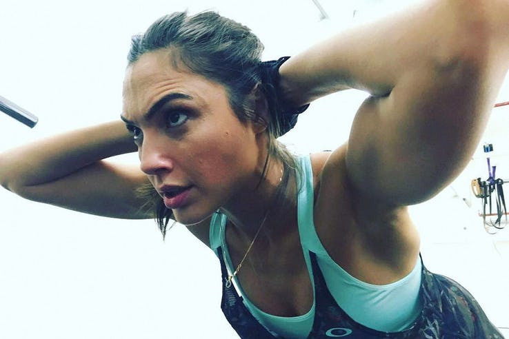 Gadot luôn ưu tiên việc tập luyện mỗi ngày.