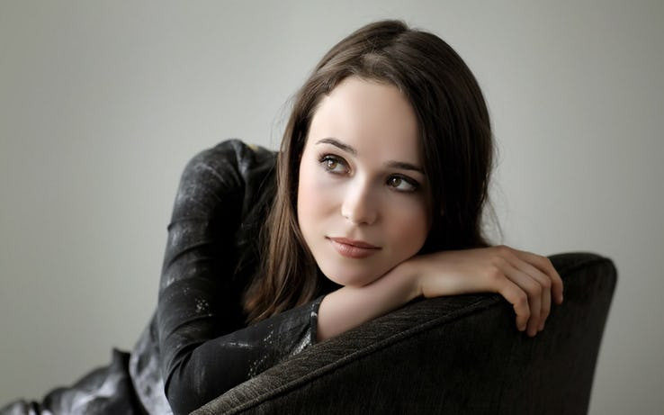Ellen Page có gương mặt khá trẻ so với tuổi 31 của cô. Ảnh: Queerty.com.
