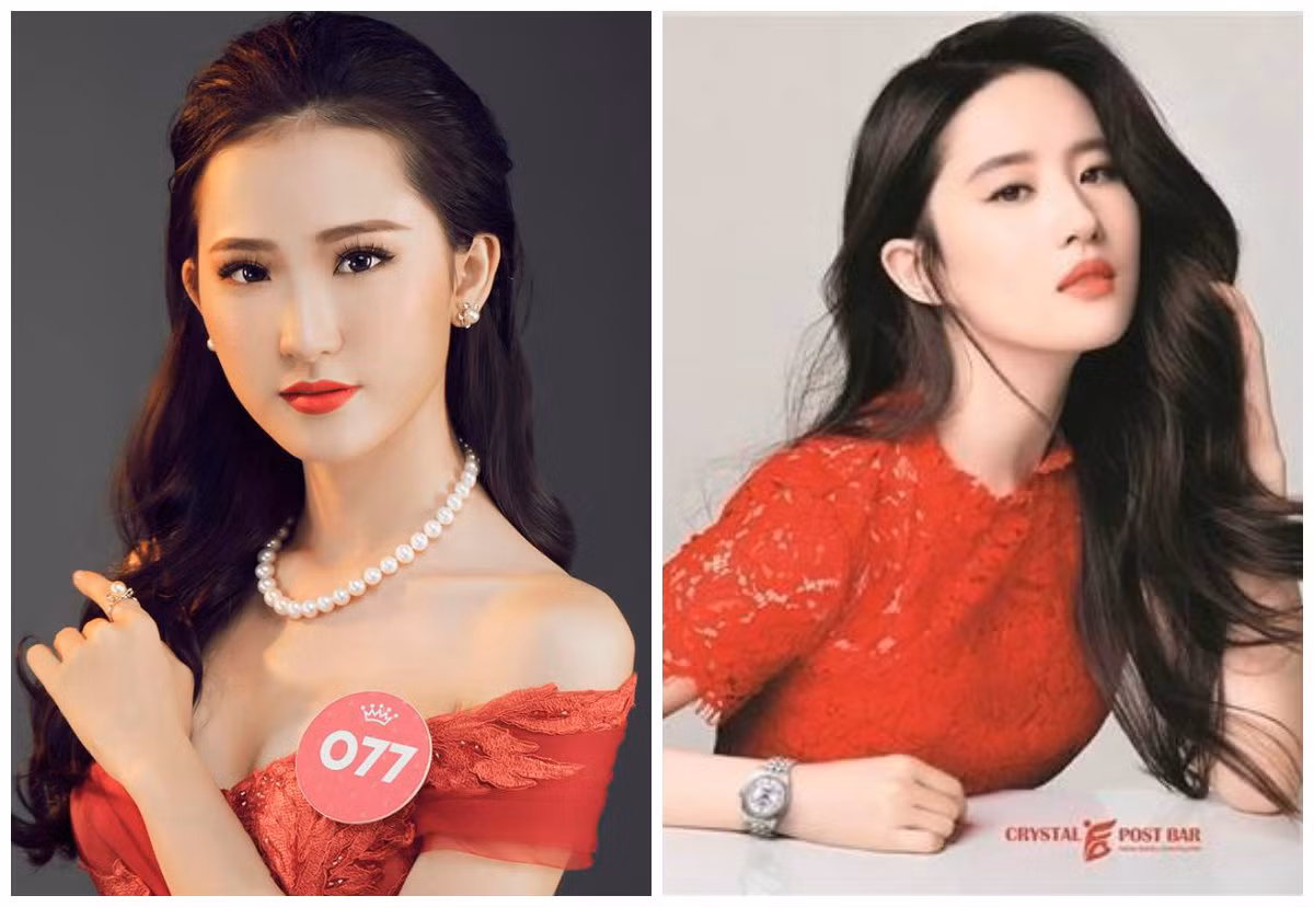 Nhan sac thi sinh Hoa hau Viet Nam 2018 duoc khen giong Luu Diec Phi