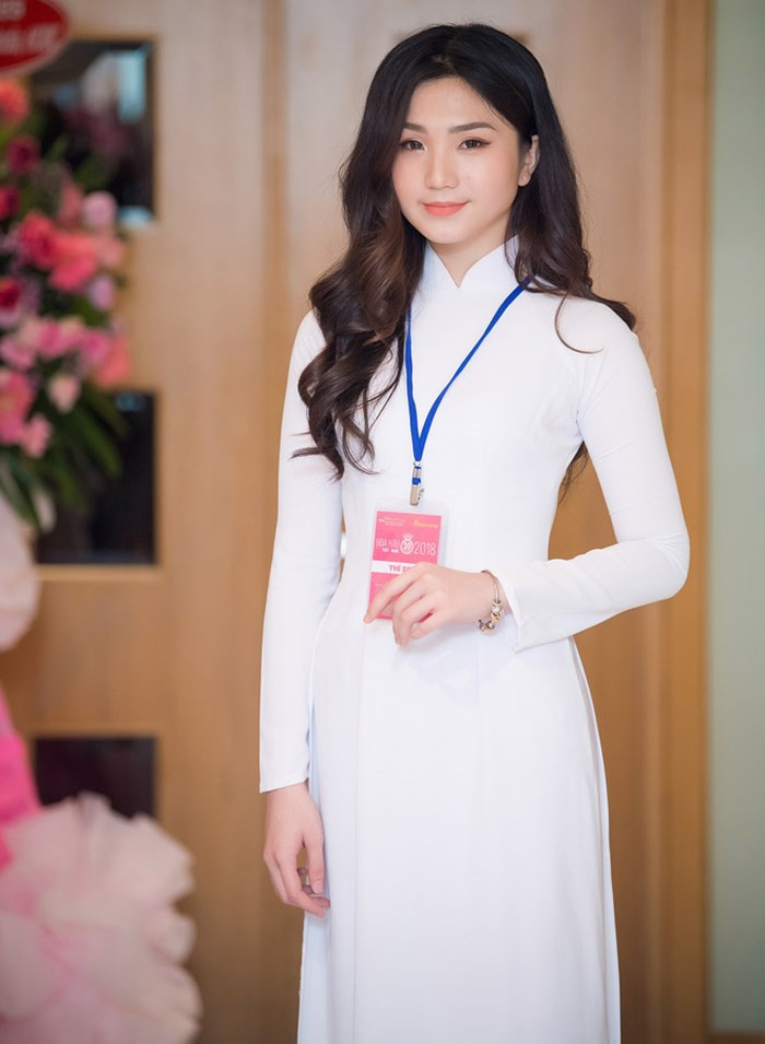 Nguyễn Thị Thu Tâm là một trong 4 người đẹp sinh năm 2000 vừa có tên trong danh sách 25 thí sinh lọt chung kết Hoa hậu Việt Nam 2018. Ảnh: BTC.