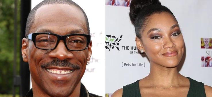  Eddie Murphey thủ vai chính trong vô số bộ phim như: Coming To America, Norbit, Shrek và Beverly Hills Cop. Ông có 9 người con, trong đó Bria Murphey nổi trội cả về nhan sắc và sự nghiệp. 