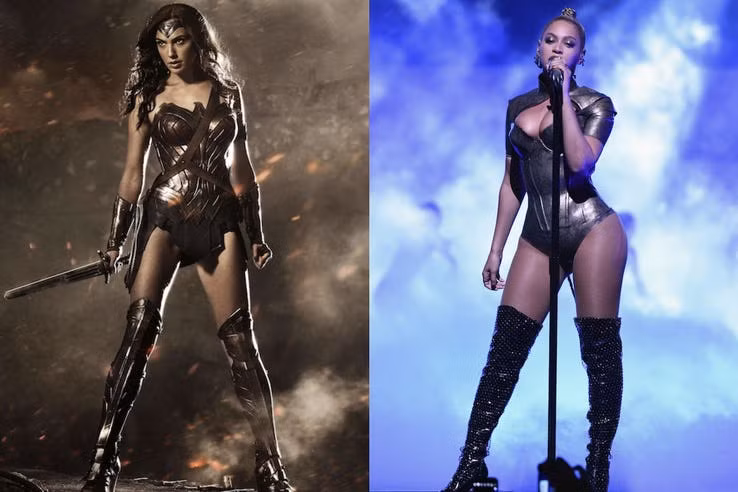 Beyonce cũng từng là đối thủ đáng gờm của Gadot trong buổi thử giọng cho vai diễn Diana.