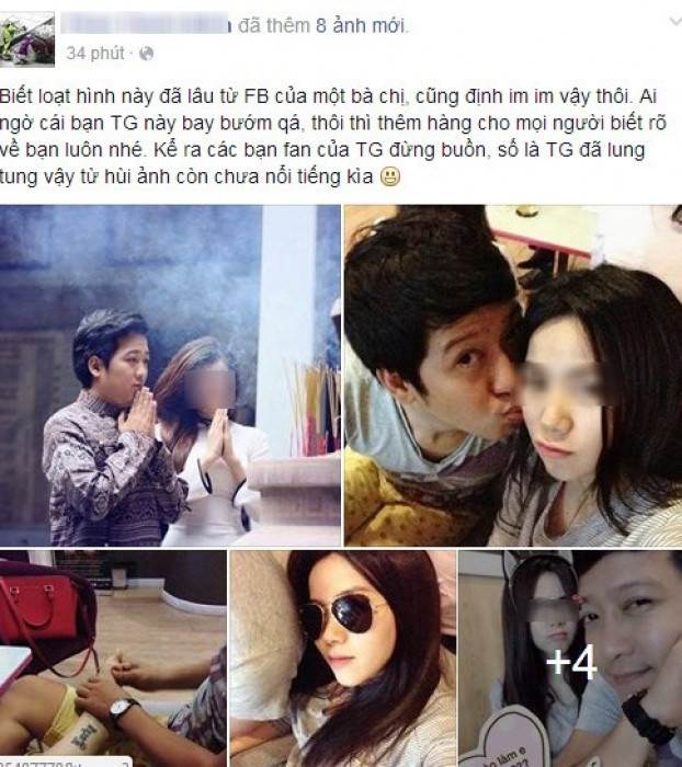 Trước thời điểm nổi tiếng, danh hài xứ Quảng cũng bị gán cho cái mác đào hoa, đa tình, lăng nhăng khi một loạt những bức ảnh thân mật với một cô gái lạ của anh bị "đào mộ".