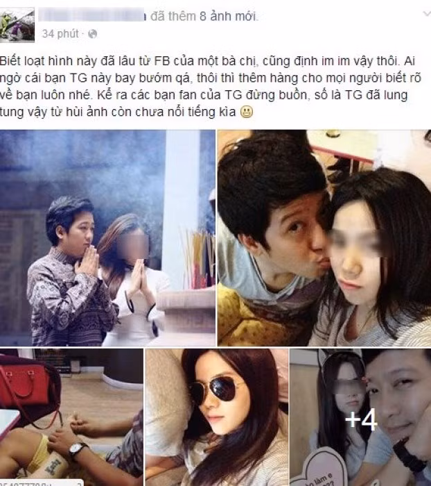 Trước thời điểm nổi tiếng, danh hài xứ Quảng cũng bị gán cho cái mác đào hoa, đa tình, lăng nhăng khi một loạt những bức ảnh thân mật với một cô gái lạ của anh bị "đào mộ".