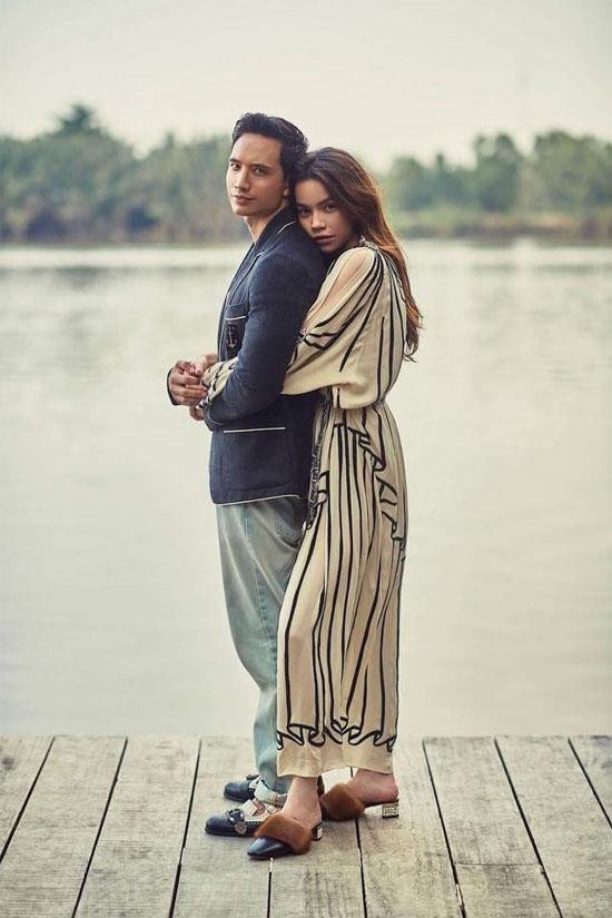 Không lên tiếng phủ nhận hay khẳng định trước tin đồn kết hôn nhưng các fan vẫn luôn hy vọng sau những lùm xùm tình cảm, Hà Hồ sẽ tìm được bến đỗ hạnh phúc bên Kim Lý. Ảnh: FBNV.