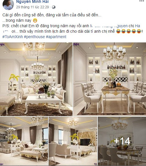 Mới đây, Hoà Minzy và bạn trai đại gia gốc Bắc Ninh còn vướng nghi vấn sắp kết hôn sau khi Minh Hải khoe ảnh nhà mới đang trong giai đoạn thiết kế.