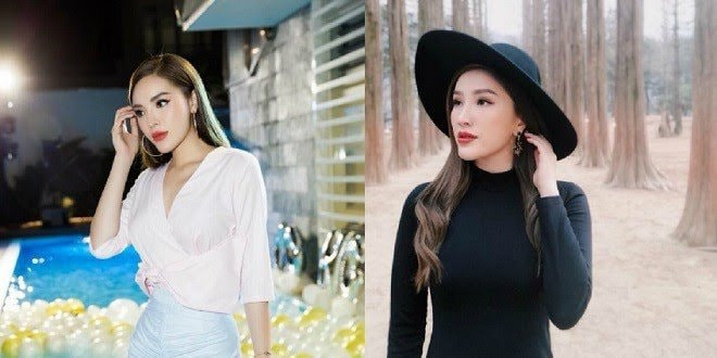 Nhìn nghiêng, Bảo Thy và Kỳ Duyên quả thự như "chị em thất lạc".