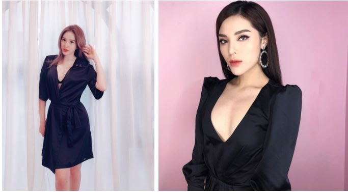 Đến cách trang trang điểm cũng giống nhau.