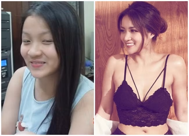 Tạm biệt làn da đen nhẻm, ca sĩ sinh năm 1989 "dậy thì thành công" với nhan sắc khả ái cùng làn da trắng, thân hình cân đối.