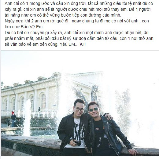 Trước những luồng ý kiến chỉ trích của dư luận, mới nhất, Khắc Việt đã lên tiếng xin lỗi. Anh tự nhận những phát ngôn của mình là do mất kiểm soát.