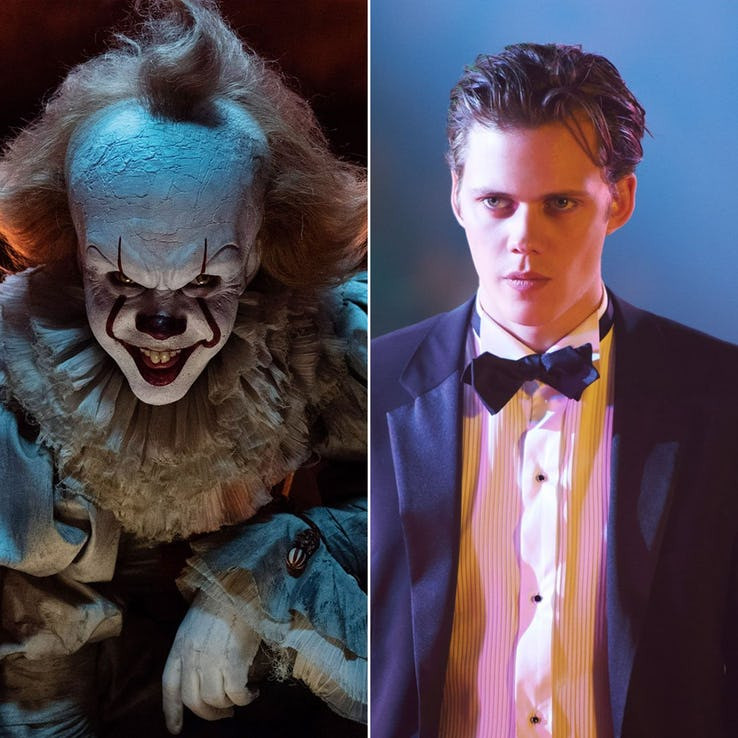 Ẩn sau tạo hình ám ảnh của tên hề Pennywise trong phim kinh dị đình đám "It" là nam diễn viên Bill Skarsgård với gương mặt điển trai lạnh lùng.