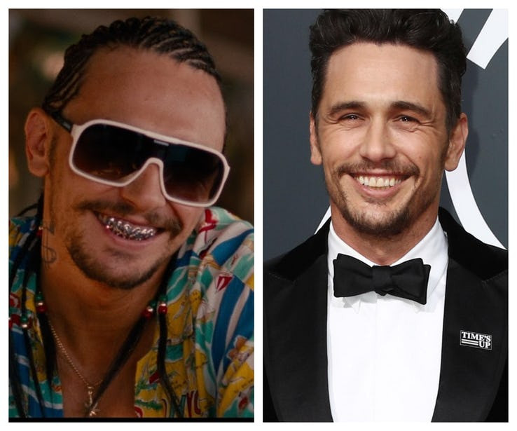 Tạo hình anh chàng hề với bộ răng bạc xấu xí của James Franco trong bộ phim Spring Breaker đã đem lại thành công ngoài mong đợi cho sự nghiệp của Franco.