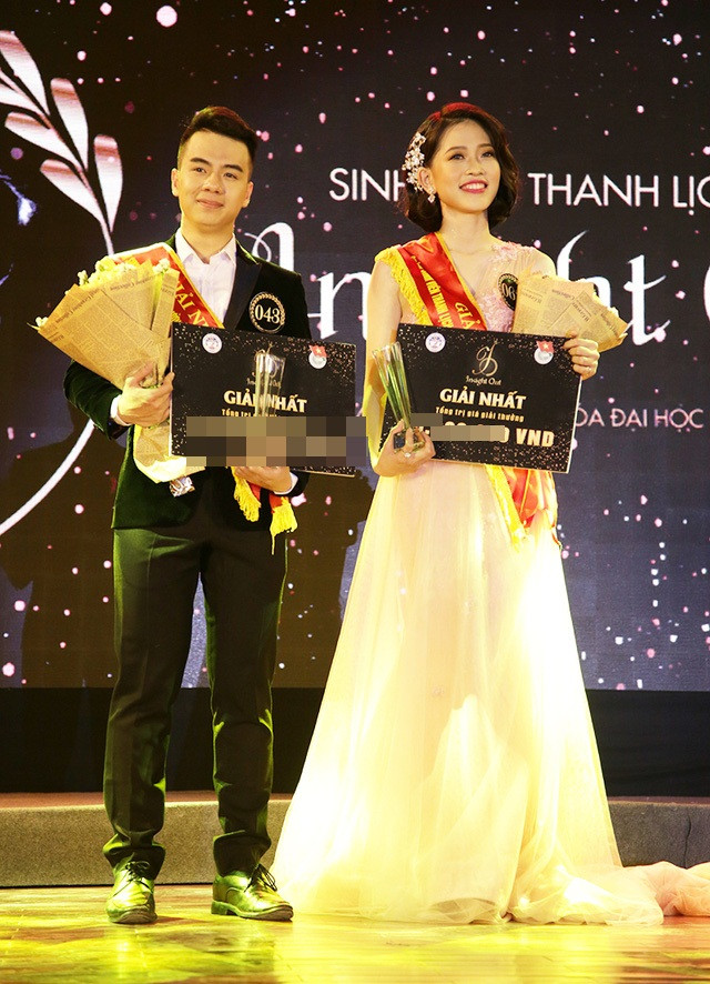 Á hậu hiện là sinh viên trường ĐH Kinh tế quốc dân và từng giành giải nhất Sinh viên thanh lịch ĐH Kinh tế quốc dân 2017.