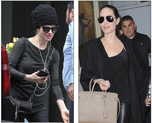 Neri và Angelina có phong cách khá giống nhau.