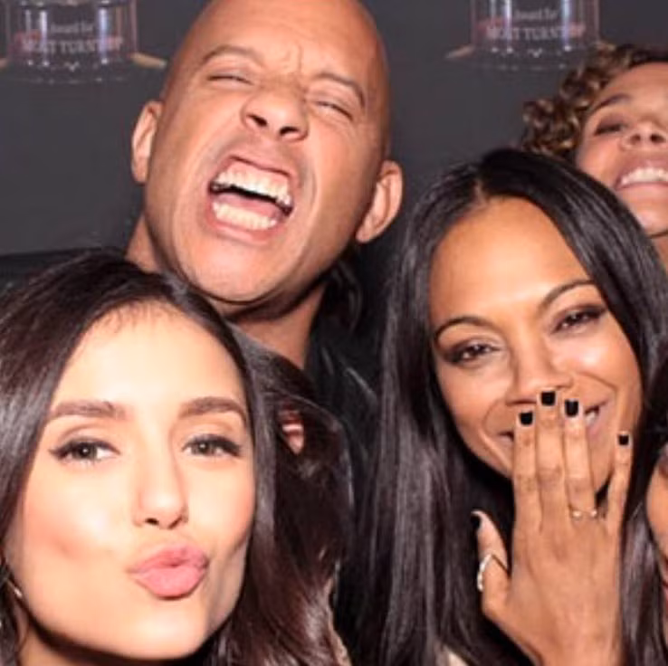 Diesel và Nina Dobrev tại buổi ra mắt "XXX: Return of Xander Cage". Những siêu anh hùng nhí nhố. Diesel đã thủ vai người cây Groot đáng yêu trong Infinity War và nhận được nhiều lời khen ngợi.